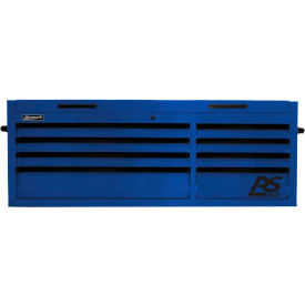 RS Pro Series 54"W X 23-1/2"D X 21-3/8"H 8 Drawer Blue Tool Chest