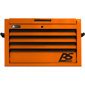 RS Pro Series 71-1/2"W X 23-1/2"D X 23-3/8"H 12 Drawer Orange Tool Chest
