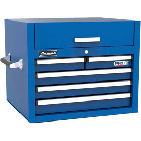Pro II Series 5 Drawer Blue Tool Chest 26-1/2"W X 24-1/4"D X 21-3/8"H