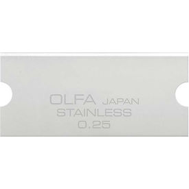 30MM Stainless Steel Glass Scraper Blades for GSR-2 Mini Glass Scraper (6 Pack)