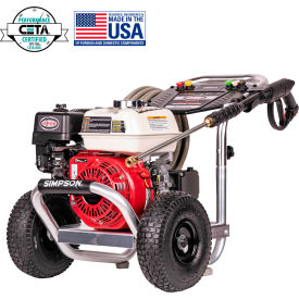 Gas Pressure Washer W/ Honda GX200 Engine, 3600 PSI, 2.5 GPM, 5/16" Hose