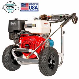 Gas Pressure Washer W/ Honda GX390 Engine, 4200 PSI, 4.0 GPM, 3/8" Hose