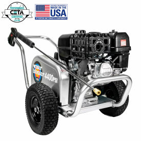 Gas Pressure Washer W/ AAA Pump, 4400 PSI, 4.0 GPM, 3/8" Hose