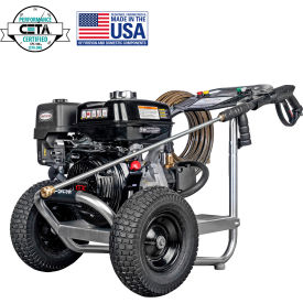 Industrial Gas Pressure Washer W/ Honda GX270 Engine & AAA Pump, 3500 PSI, 4.0 GPM