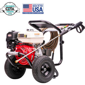 Gas Pressure Washer W/ Honda GX270 Engine, 4000 PSI, 3.5 GPM, 3/8" Hose