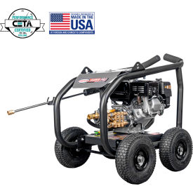 SuperPro Roll-Cage Gas Pressure Washer W/ Honda GX200 Engine, 3600 PSI, 2.5 GPM