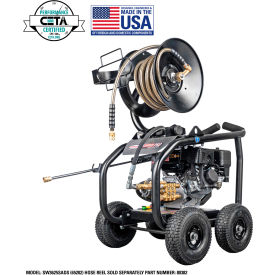 SuperPro Roll-Cage Gas Pressure Washer W/ 208cc Engine, 3600PSI, 2.5GPM