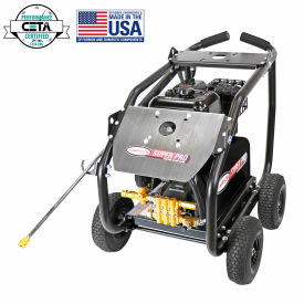 SuperPro Roll-Cage Gas Pressure Washer W/ Belt Drive, 4400 PSI, 4.0 GPM