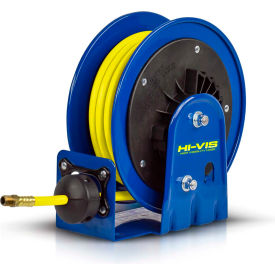3/8" x 20' 300PSI Hi-Vis Compact Spring Retractable Low Pressure Hose Reel