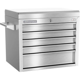 FMPro Stainless Steel 27"Wx20"Dx23-5/8"H 5 Drawer Chest