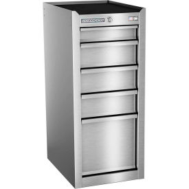 15"W x 20"D x 35"H 5 Drawer Side Locker