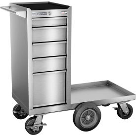 FMPro Stainless Steel 41"Wx20-1/4"Dx43-1/8"H 5 Drawer Roller Cabinet