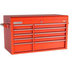 41"W x 20"D x 23-5/8"H 10 Drawer Red Chest
