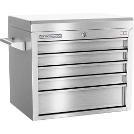 FMPro All Stainless Steel 27"Wx20"Dx23-5/8"H 5 Drawer Chest