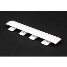 Cover Clip, White, 3/4"L
