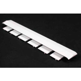 Cover Clip, White, 3/4"L