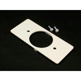 Single Receptacle, 1-3/5" Dia. Hole, Gray