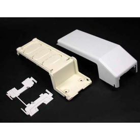 Transition Ftg 5500 to 400, 800, 2300 & PN Series Raceway, White, 9-1/8"L