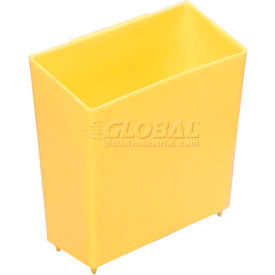 Little Bin For Plastic Bins - 4 x 2 x 4 Yellow