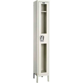 Safety-View Locker Single Tier 12x12x72 - 1 Door Unassembled - Tan
