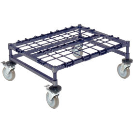 Mobile Dunnage Rack 30"W x 24"D - 4 Swivel Casters, 2 W/Brakes