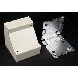 Corner Box, White, 2-1/2"L