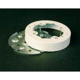 Fixture Box Solid Base, White, 4-3/4"L