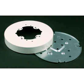 Fixture Box Solid Base, White, 6-3/8"L