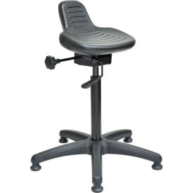 Ergonomic Standing Stool, 250 Lb. Capacity, Black