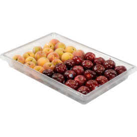 Rubbermaid Clear Plastic Box 5 Gallon 18 x 26 x 3-1/2