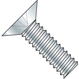 10-32 x 5/8" Machine Screw - Flat Head - Phillips - Steel - Zinc CR+3 - Pkg of 100