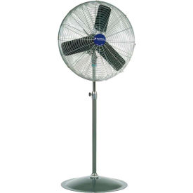 24" Oscillating Pedestal Fan, 7,525 CFM, 1/4 HP, 1-Phase