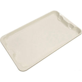 Molded Fiberglass Toteline Nest and Stack Lid - 20-1/2" x 12-7/8", Pkg Qty 10, White