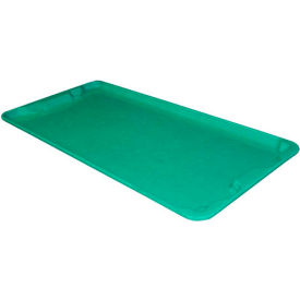 Molded Fiberglass Nest and Stack Lid - 42-1/2" x 20", Green