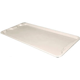 Molded Fiberglass Nest and Stack Lid 42-1/2" x 20", White
