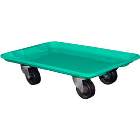Molded Fiberglass Toteline Dolly for 20-1/2" x 12-7/8" x 8" Tote, Green