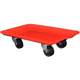 Molded Fiberglass Toteline Dolly for 20-1/2" x 12-7/8" x 8" Tote, Red