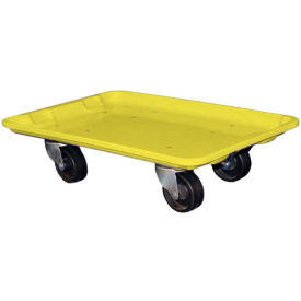Molded Fiberglass Toteline Dolly for 20-1/2" x 12-7/8" x 8" Tote, Yellow