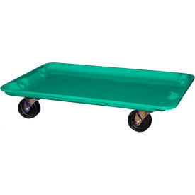 Molded Fiberglass Toteline Dolly for 24-3/8" x 14-7/8" x 8" Tote, Green