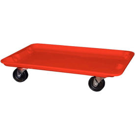 Molded Fiberglass Toteline Dolly for 24-3/8" x 14-7/8" x 8" Tote, Red