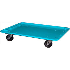 Molded Fiberglass Toteline Dolly for 25-1/4" x 18"x 10" Tote, Blue