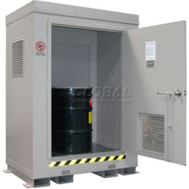 Outdoor Hazardous Chemical Storage Building - 2 Drum