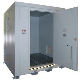 Outdoor Hazardous Chemical Storage Building - 9 Drum