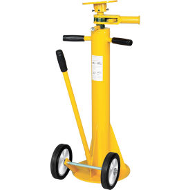 Ratchet Top Trailer Stabilizing Jack 100,000 Lb. Static Cap.