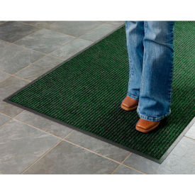 Brush & Clean Entrance Mat 3/8" Thick 2' x 3' Hunter Green