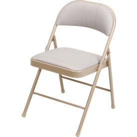 Folding Chair, Fabric, Beige