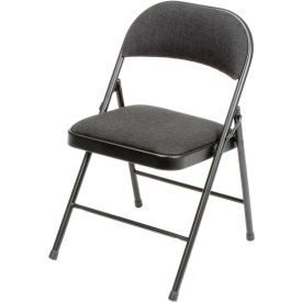 Folding Chair, Fabric, Black