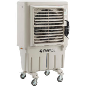 20" Portable Evaporative Cooler, Direct Drive, 3 Speed, 16 Gal Capacity