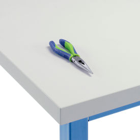 Workbench Top, Plastic Laminate Square Edge, 60"W x 30"D x 1-1/2" Thick
