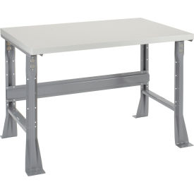 Workbench with Flared Leg, 48 x 30", Laminate Square Edge